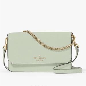 Kate Spade Madison Willow Small Flap Crossbody
Light Olive W/ Card Holder